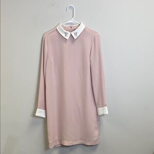 Victoria Beckham for Target Pink Long Sleeve Dress